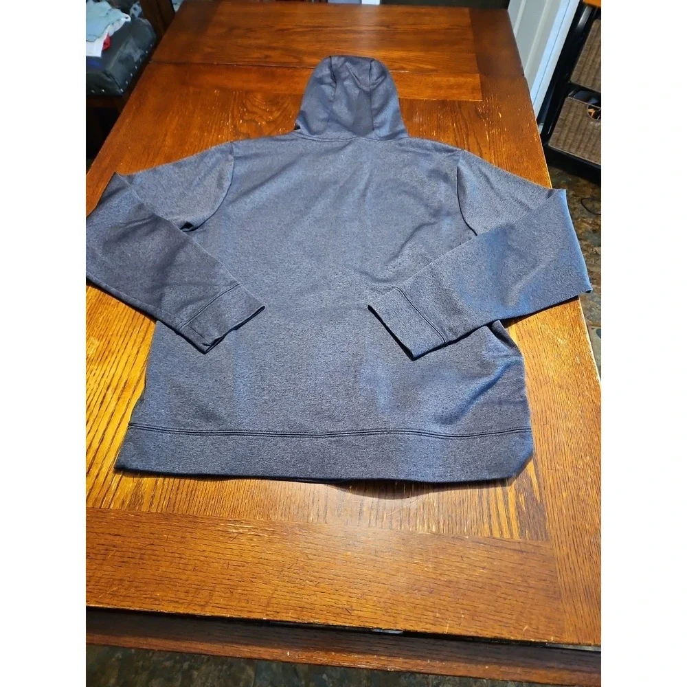 The North Face Hoodie Mens Size L Pullover Black Half Dome Logo Drawstring (A828